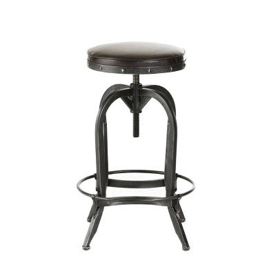 27.5" Gunner Swivel Barstool - Christopher Knight Home