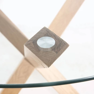 37.4" Wilford Round Dining Table - Poly & Bark - Image 9