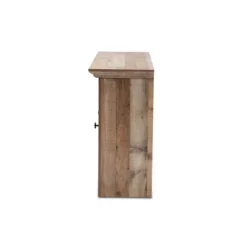 2 Door Albert Wood Dining Room Sideboard Buffet Brown - Baxton Studio