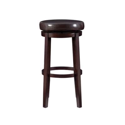 Maya Swivel Backless Barstool - Linon - Image 2