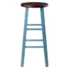 29" Ivy Barstool - Light Blue - Winsome