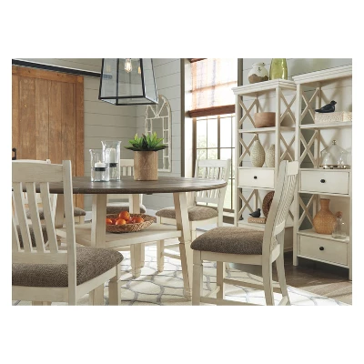 Bolanburg Round Drop Leaf Counter Table Antique White - Signature Design By Ashley - Image 3