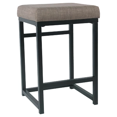 Open Back Metal Counter Height Barstool - HomePop - Image 7