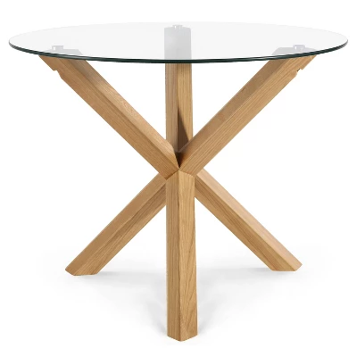 37.4" Wilford Round Dining Table - Poly & Bark - Image 5