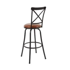 Karson Adjustable Height X Barstool - Holli Furniture