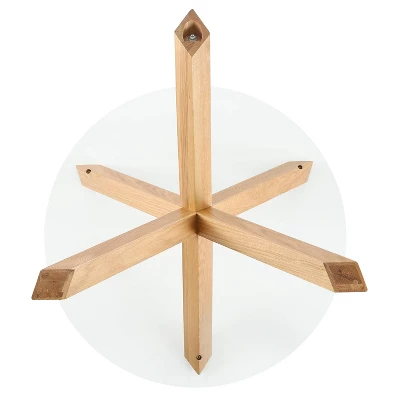 37.4" Wilford Round Dining Table - Poly & Bark - Image 7