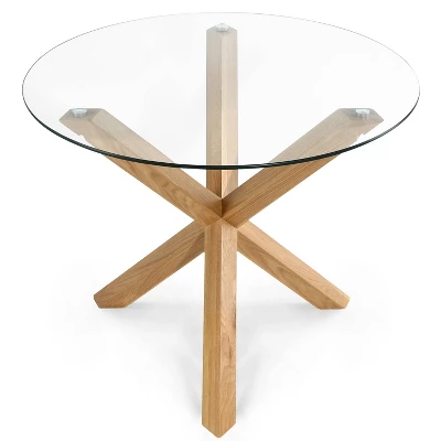 37.4" Wilford Round Dining Table - Poly & Bark - Image 3