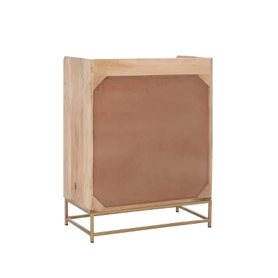 Gordon Bar Cabinet Natural - Linon - Image 6