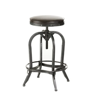 27.5" Gunner Swivel Barstool - Christopher Knight Home - Image 7