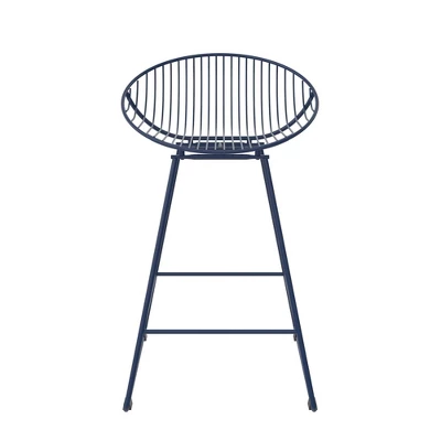 Ellis Wire Counter Height Barstool - CosmoLiving By Cosmopolitan - Image 8