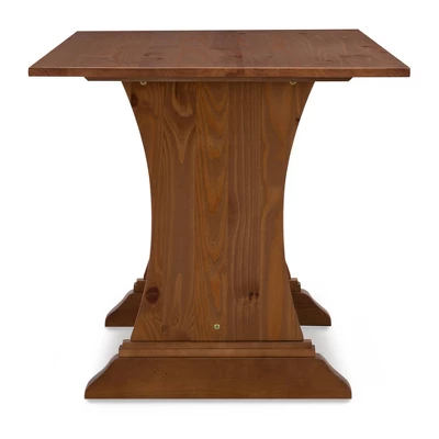 Midwest Pine Breakfast Nook Dining Sets Natural - Linon - Image 10