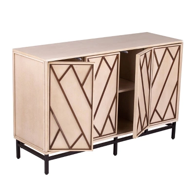 Maisas Art Deco Buffet Antique Cream/Black - Aiden Lane - Image 10