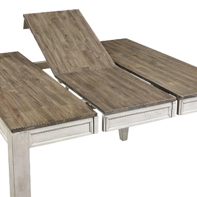 9pc Abacus Counter Dining Set Alabaster/Honey - Steve Silver Co. - Image 9