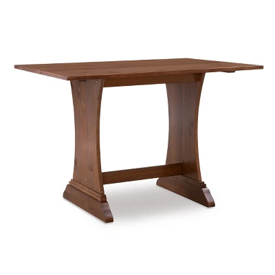 Midwest Pine Breakfast Nook Dining Sets Natural - Linon - Image 8