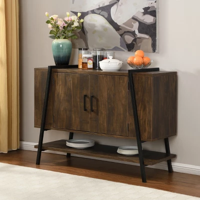 Home Source 46" Wide Mid Century Server - Image 7