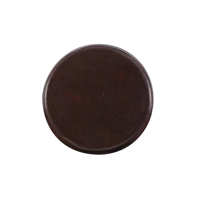 Maya Swivel Backless Barstool - Linon - Image 4