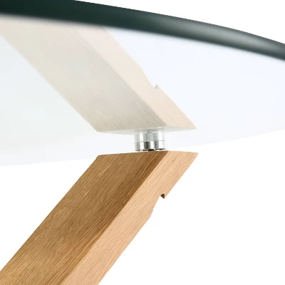 37.4" Wilford Round Dining Table - Poly & Bark - Image 10