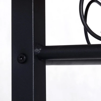 Costway 47'' Dining Table Modern Rectangular Kitchen With Spacious Tabletop & Steel Legs - Image 5