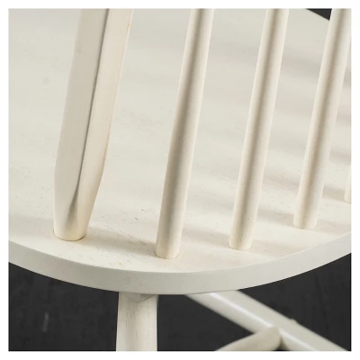 Set Of 2 Countryside High Back Spindle Dining Chair Cream - Christopher Knight Home - Image 3