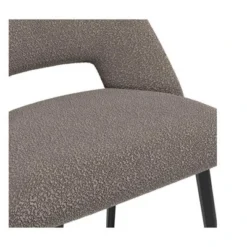 Inmod Oliver Boucle Counter Stool (Set Of 2)