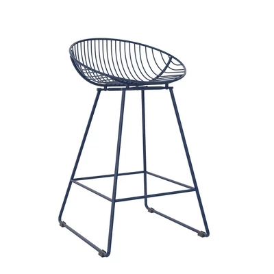 Ellis Wire Counter Height Barstool - CosmoLiving By Cosmopolitan - Image 16