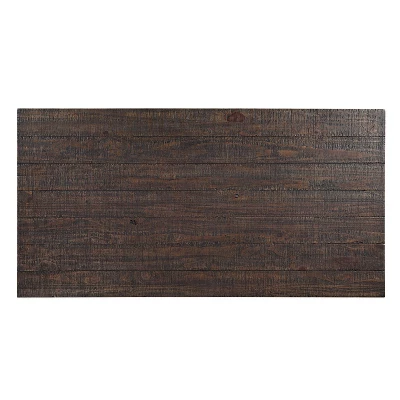 5pc Strasbourg Rustic Dining Table Set Antique Black - HOMES: Inside + Out - Image 4