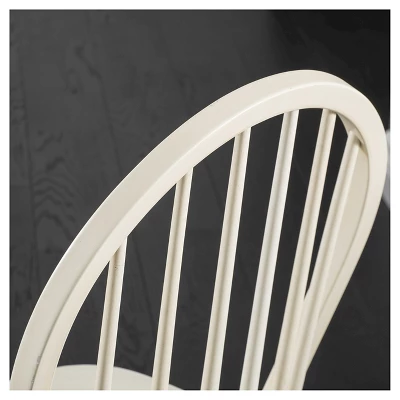 Set Of 2 Countryside High Back Spindle Dining Chair Cream - Christopher Knight Home - Image 2